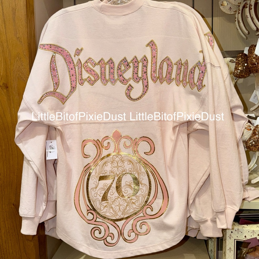 Disney Parks Disneyland 70th Anniversary Bedazzled Spirit Jersey